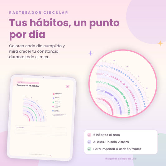Planner de Hábitos y Metas | Rastreador de Hábitos y Crecimiento Personal PDF