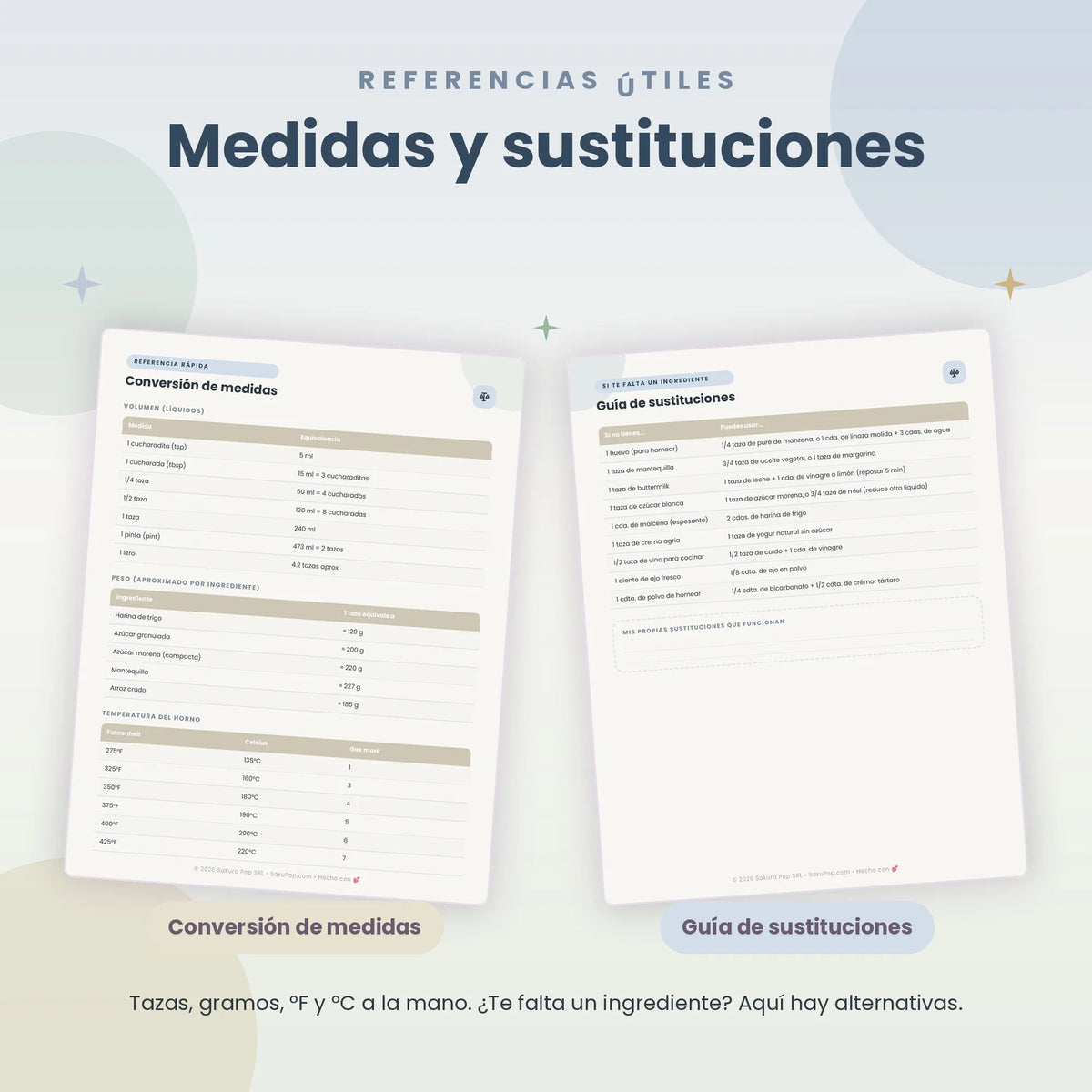 Anotador de Recetas Imprimible PDF | Recetario Digital y Planificador de Comidas