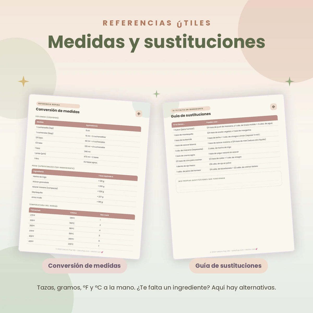 Anotador de Recetas Imprimible PDF | Recetario Digital y Planificador de Comidas