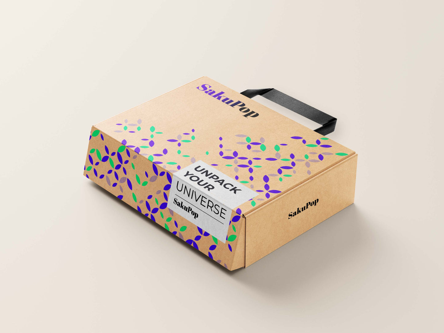Caja Carton Corrugado Marron Sakupop  📦✨